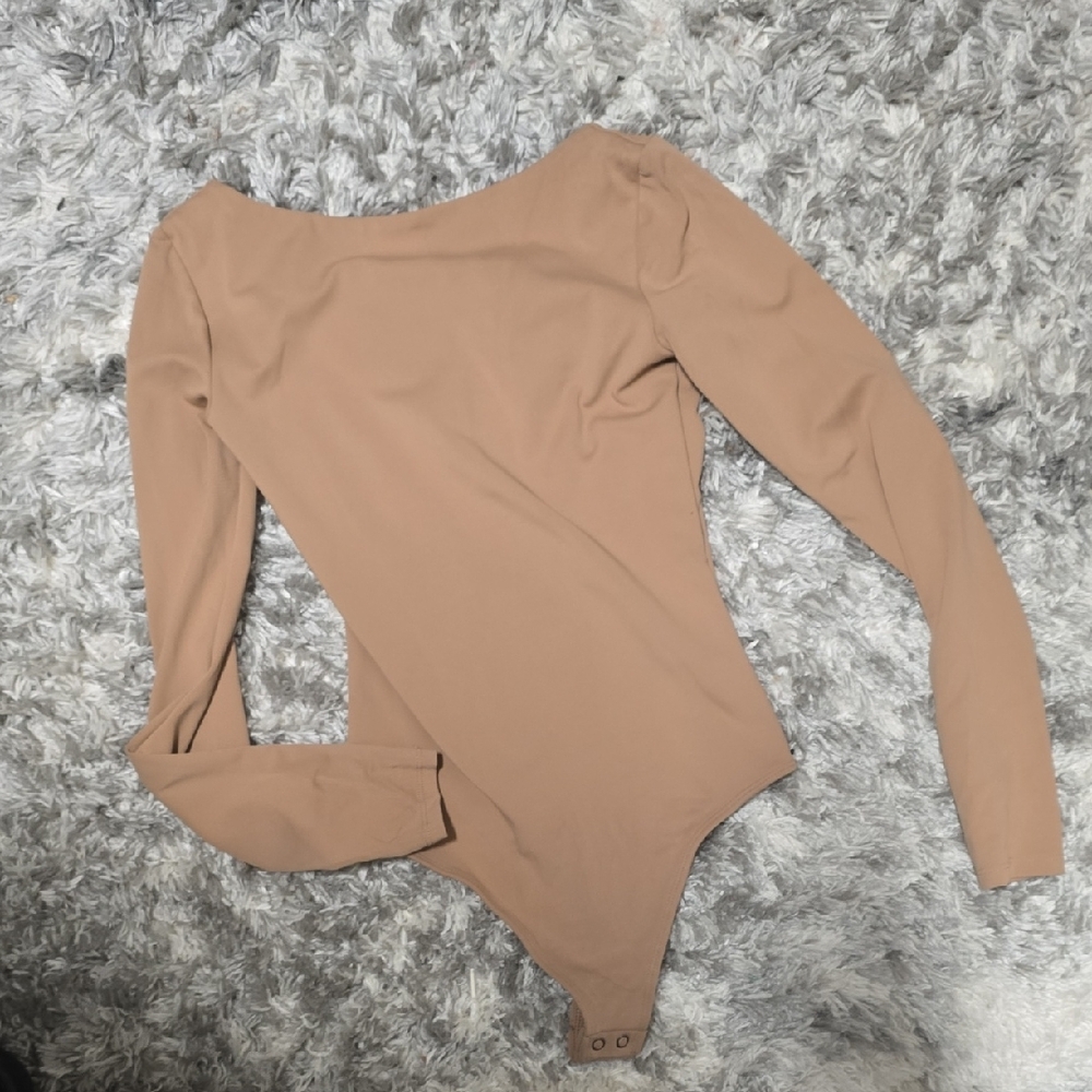 Express Body Contour Tan Top